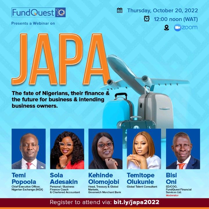 FundQuest JAPA Webinar – October 20, 2022 (Ended)